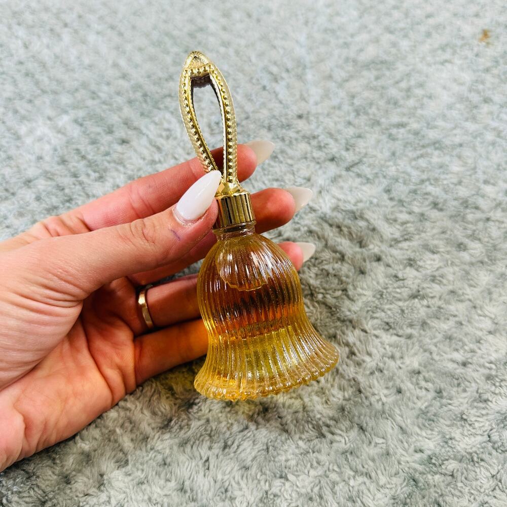 AVON Bell 1970s Glass Perfume 1 FLOZ Charisma Cologne